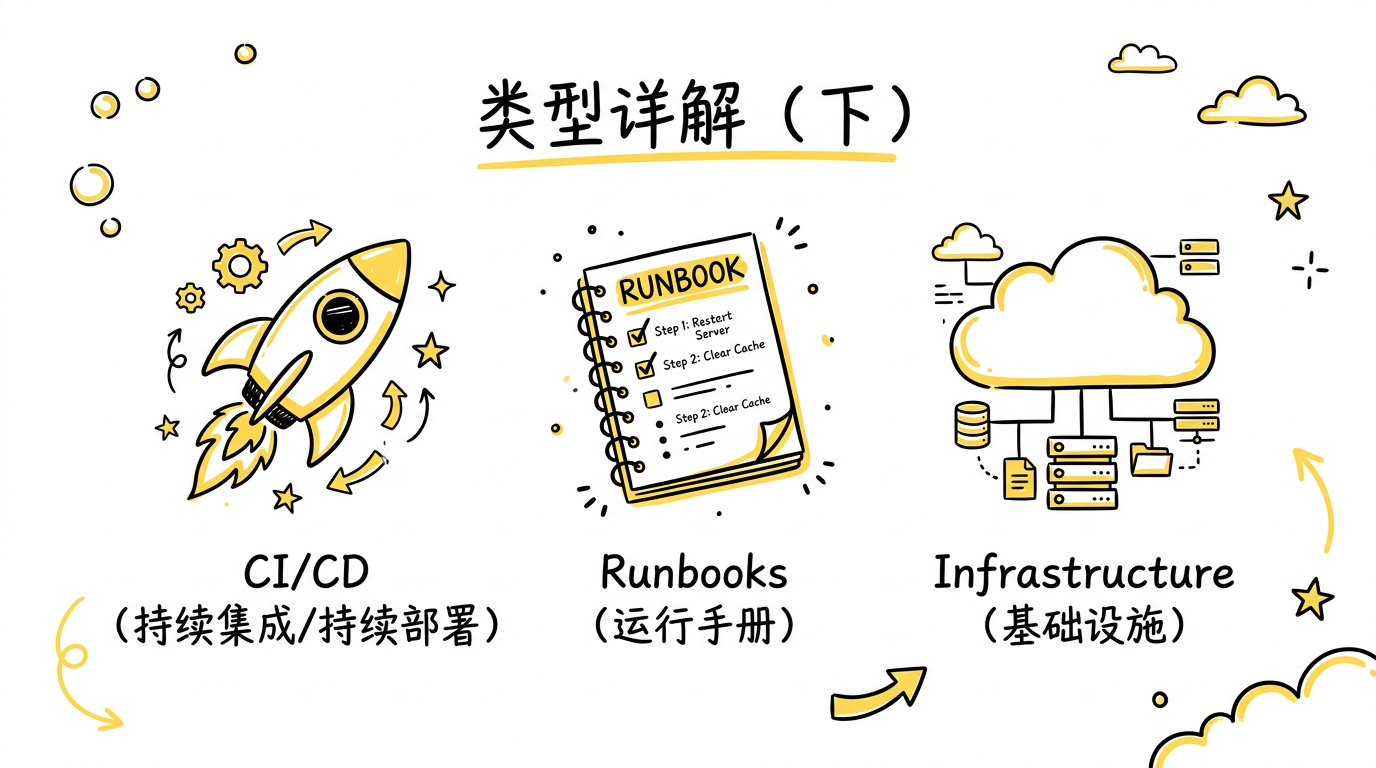类型详解下：CI/CD / 运维手册 / 基础设施